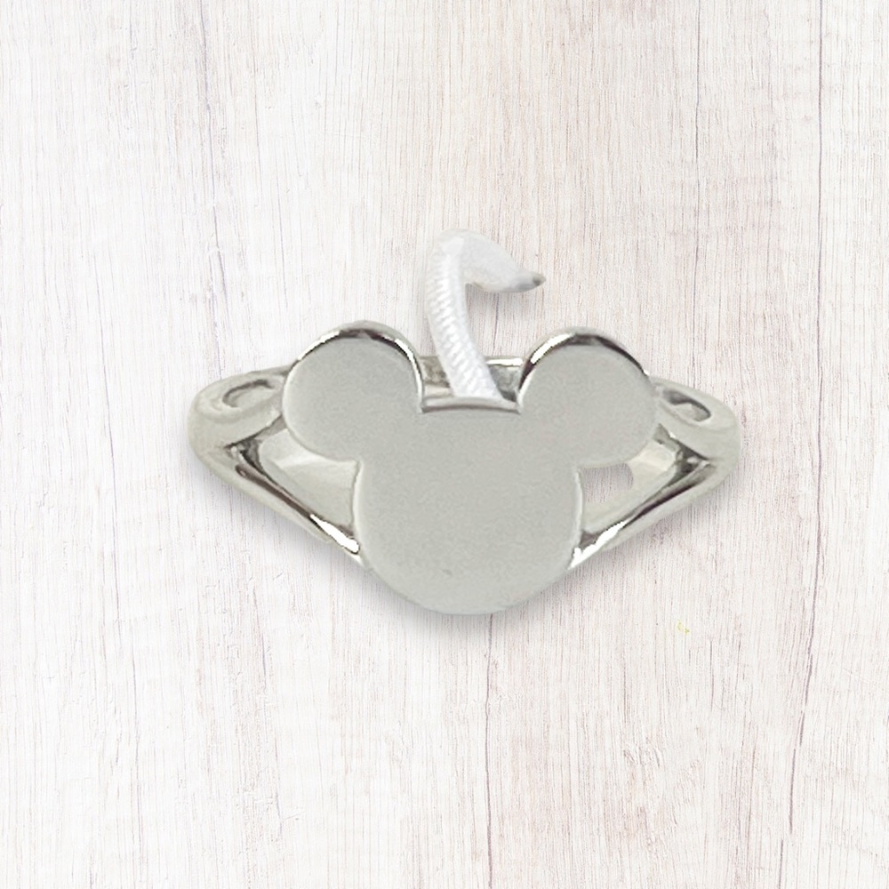 ❌SOLD❌Pura Vida x Disney Mickey Mouse Icon Silver Open Sides Ring - Picture 5 of 14
